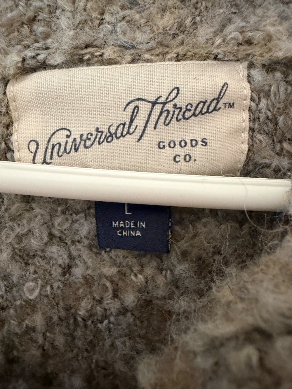 Universal Thread Goods Co. Oversized Multi-Color Sweater - Picture 2 of 2